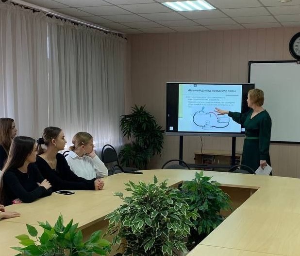 Занятие в агроклассе.